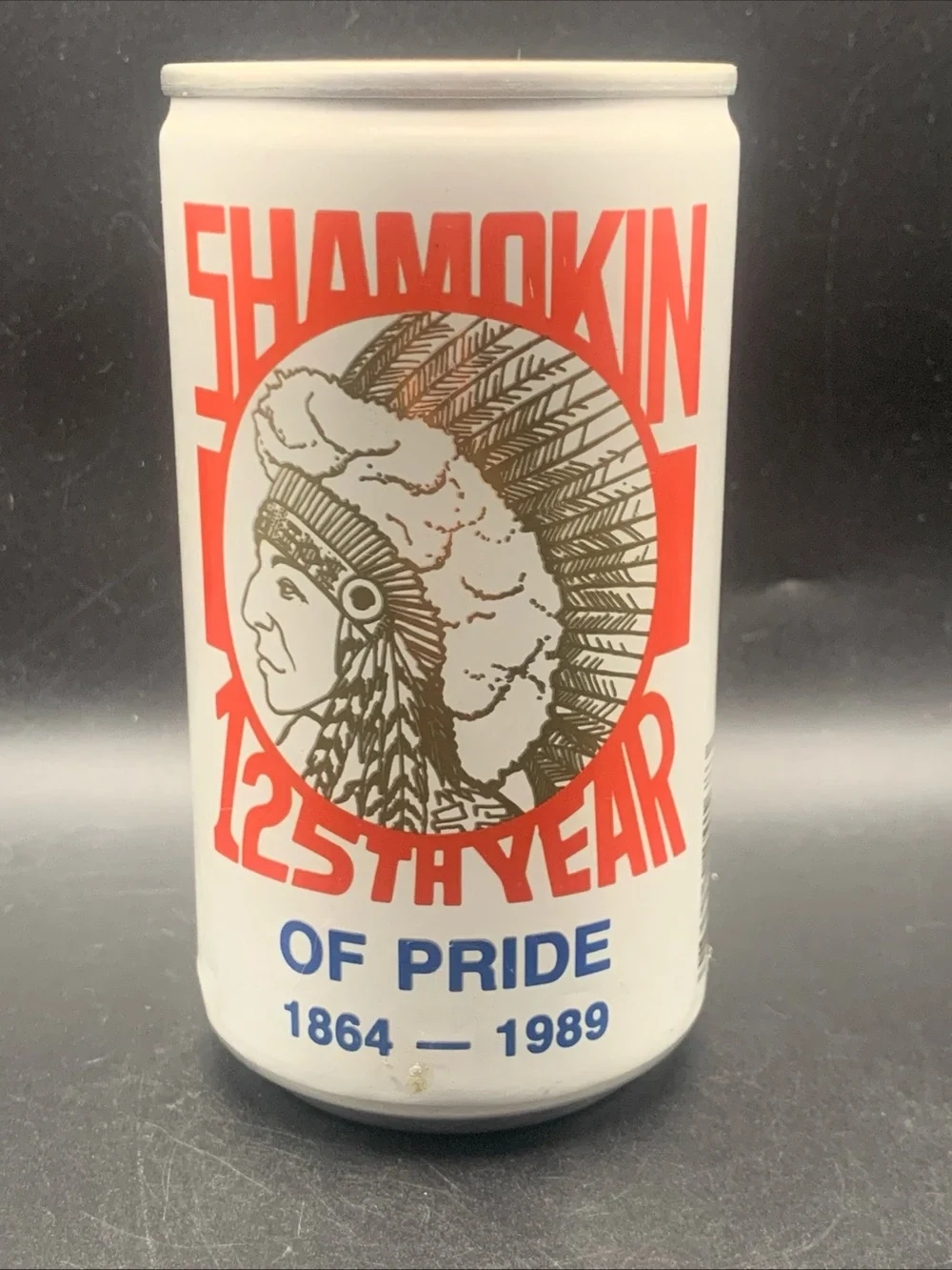 Vintage Beer Can Yuengling Shamokin 125th Year of Pride Tab Empty